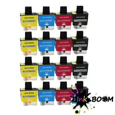 16 Ink Cartridge Fits Brother LC41 MFC-5440CN IntelliFax-2440C DCP-110C • $22.72