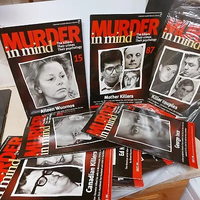 £21.99 • Buy MURDER IN MIND: Killer's, Their Crimes, Their Psch... (Bundle Of 20 Issues)
