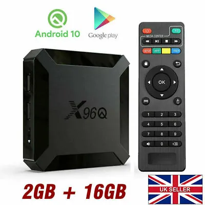 £26.68 • Buy X96Q Android 10.0 OS Mini TV Box Quad Core Smart Media Player HD 5G Wifi 4K HDMI