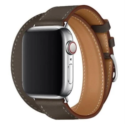 $69.95 • Buy [Apple Watch] Double Tour - Dark Brown