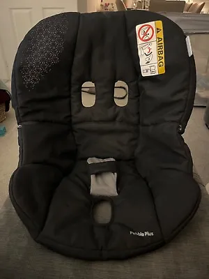 Genuine MAXI COSI Pebble Pebble Plus Replacement Car Seat COVER In Black-Floral • £9.95