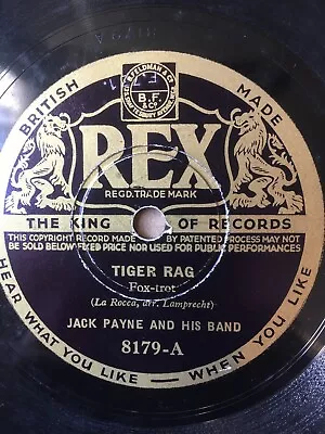 * JACK PAYNE And His BAND - Tiger Rag / Lazy Rhythm • £4.99