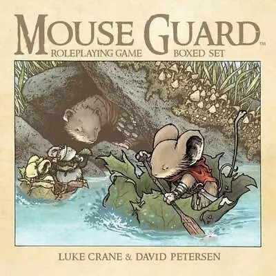 Mouse Guard Roleplaying Game Box Set 2nd Ed. By David Petersen (English) Paperb • $57.64