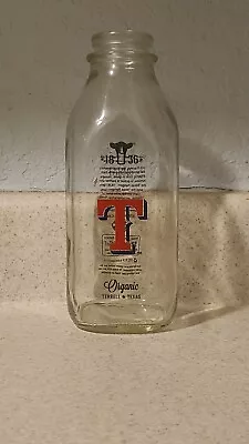 Texas Rangers 1836 Farms 32oz. Glass Collectable Glass Bottle • $5.99