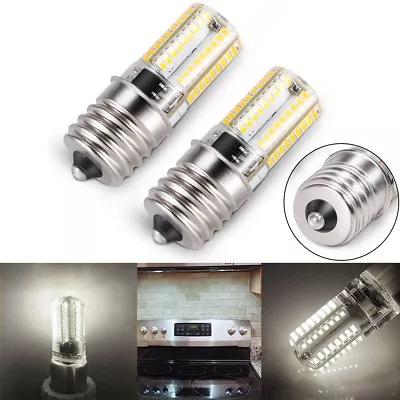 2Pcs E17 LED Bulb 4W Microwave Oven Light Dimmable Daylight White 6000K Light • $8.80