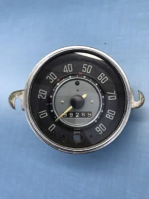 Vintage VW 1964 VDO Speedometer Original German Used Beetle Volkswagen • $125