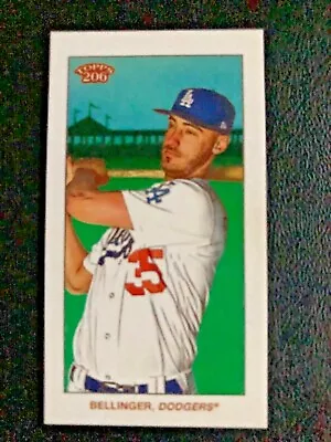 2021 TOPPS T206 WAVE  7 TOLSTOI Back Parallel CODY BELLINGER LA Dodgers Only 58 • $2.98