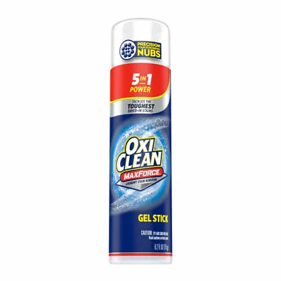 OxiClean MaxForce Gel Stain Remover5-in-1 Power Spot Remover For Clothes 6.2 Oz • $9.29