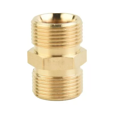 1 X M22/15mm To Male Adaptor Power Pressure Washer Pump Hose Outlet For Karcher • $19.70