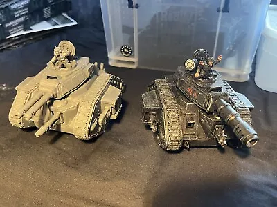 Games Workshop Warhammer 40k 2 X Leman Russ Tanks • £50