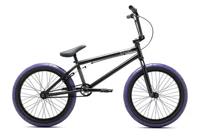 Verde Eon BMX Bike - 20.5  Toptube - Matte Black / Purple - Bicycles - DK - FIT • $510