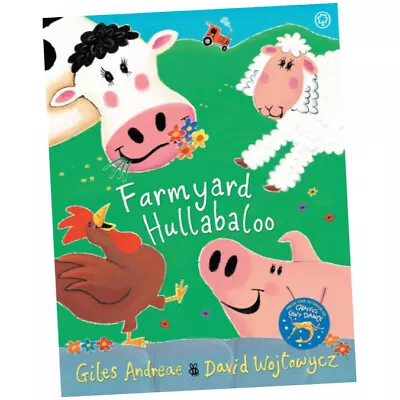 Farmyard Hullabaloo - Giles Andreae (2000 Paperback) BRAND NEW • £9.25