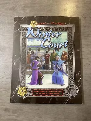 WINTER COURT: KYUDEN SEPPUN L5R Legend Of The Five Rings RPG AEG • $19.99