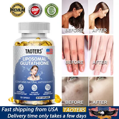 L-Glutathione Capsule Natural Antioxidant Anti-Aging Skin Whitening Pills • $9.23