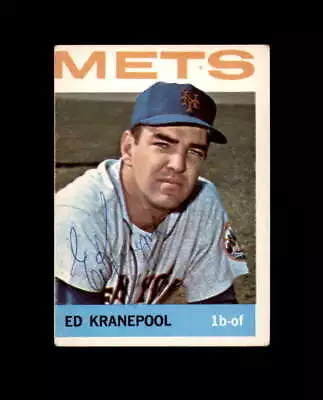 Ed Kranepool Hand Signed 1964 Topps New York Mets Autograph • $15