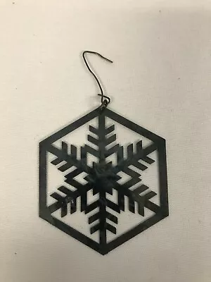 Vintage International Silver Co. Silverplate Christmas Snowflake Ornament • $20