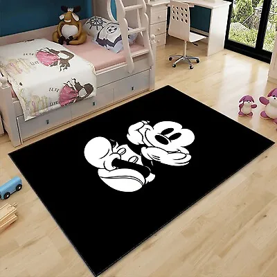 Mickey Mouse Rug Kids Rug Child Room Rug Living Room Rug Nursery Rug Baby • $265