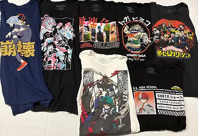 My Hero Academia XXL Shirt Lot Of 7 Villains Himiko Shoto Funimation • $47.09