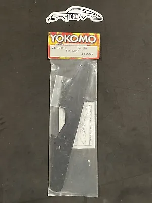 Yokomo Vintage RC Car Part # ZE-001L Wide Bumper For GT-4 • $14.99