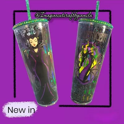 🔥🔥🔥Snowglobe Maleficent Inspired Tumbler  • $70