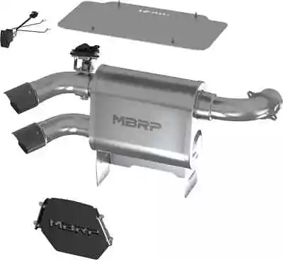 MBRP X3 Dual Out Active Exhaust Can-Am Fits 19-23 Maverick Turbo R Turbo RR • $1199.99