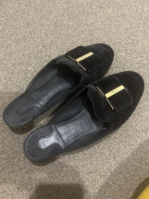 Salvatore Ferragamo Velvet Slippers • $120