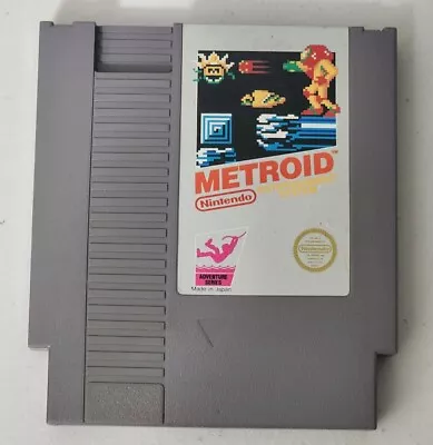 Metroid (Nintendo NES 1987) REV-A Excellent Condition • $24.95