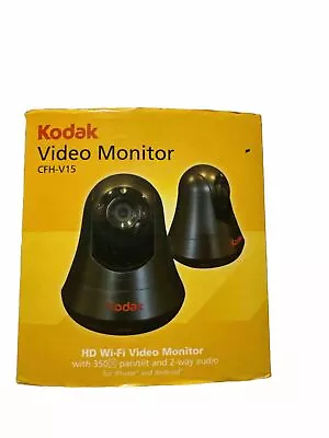 Kodak Video Monitor CFH-V15 HD Wi-FI Security Camera NEW -sealed • $69.99