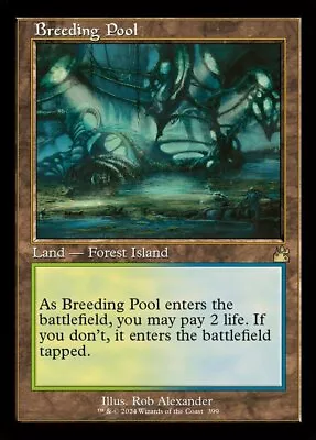 MTG Breeding Pool - Retro Frame NM-Mint Ravnica Remastered  • $19.25