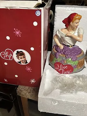 Vintage Westland I Love Lucy  Grape Stomping  Cookie Jar MIB RETIRED HTF • $135