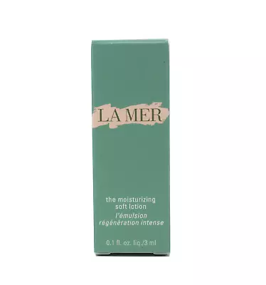  La Mer The Moisturizing Soft Lotion 0.1oz 3ml New In Box  • $9.99