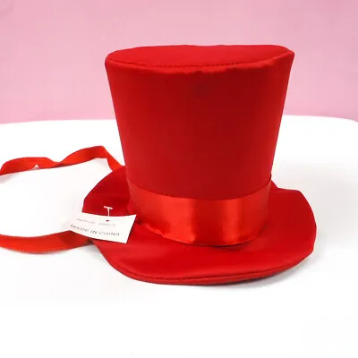 Perial Co Red Mini Top Hat Miniature Hats For Arts Crafts And Costumes • $9.99