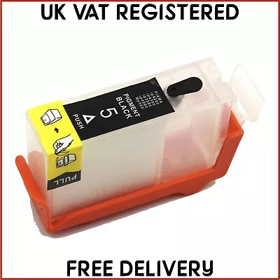 5 & 8 Refillable Cartridges For Canon IP4500 IP5200 IP5300 IP6600 (LOT) Non-oem • £6