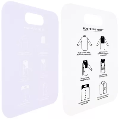  2 Pcs Shirt Folder Board Adult Mens Clothes Folding Sweater • £10.68