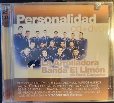 La Arrolladora Banda El Limon - Personalidad (2014 Cd+dvd) • $17.99