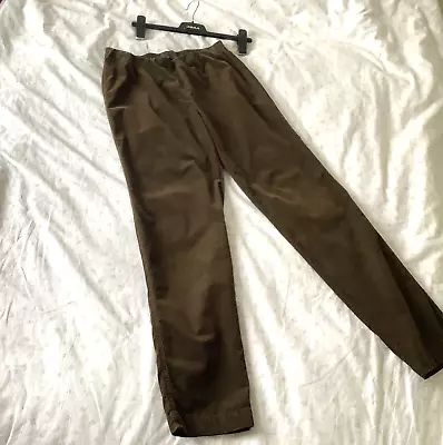 £30 • Buy OSKA Cotton Velvet  'Hose Pompea' Trousers   2 / UK12/14 / Chocolate / Excellent
