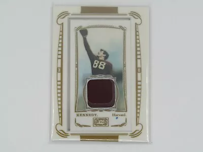 Ted Kennedy 2009 Topps Mayo Framed Mini Harvard Banner Patch Relic • $74