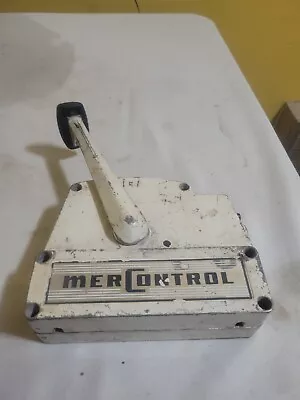 Vintage Mercury Outboard MerControl Throttle Control Box Without Key • $50.99