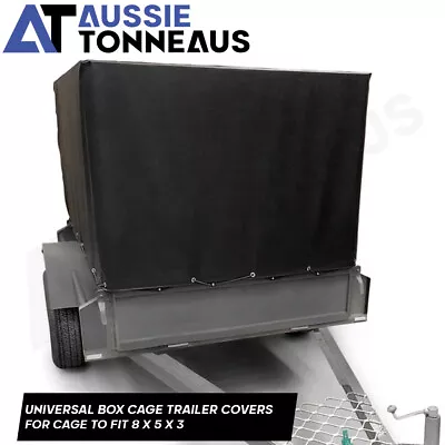 8x5x3 Box Trailer Cage Tonneau Cover  To - 3 Year Warranty - Australian Made • $309