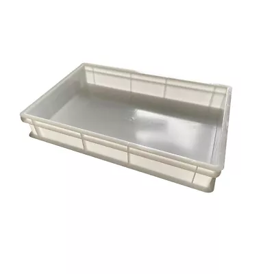 3x Dough Ball Tray Stackable 600x400x100mm Pizza Pasta Bread Proving Trays • $105