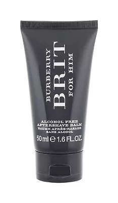 BURBERRY BRIT For HIM Men AFTER SHAVE BALM 1.6 Oz 50 Ml NEW IN TUBE • $9.95