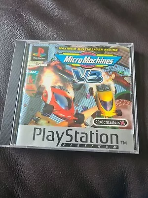 Playstation Platinum Micro Machine V3 • £8