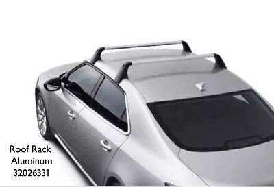 New Genuine Saab 9-5 Roof Rack Aluminum 2010 2011 Sedan Only Oem 32026331 • $112.95