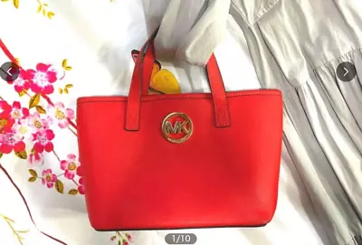 MICHAEL KORS Red Tote Bag • $48