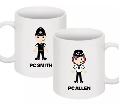 £8.99 • Buy Personalised Police Officer Mug Pc Male Female Birthday Fathers Mothers Day Gift