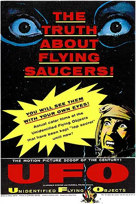 UFO - 1956 - Movie Poster • $14.99