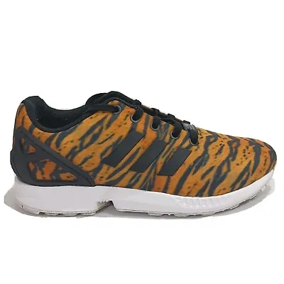 Adidas ZX Flux Torsion Running Shoes Sneakers Mens Size 6 US 5.5UK Animal Print • $19.95