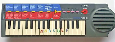 Yamaha PSS-6 Mini Keyboard 100 Tones / Variations Great Sounds Lots Of Fun! • $34.99