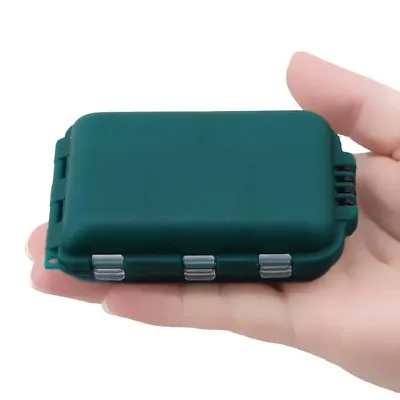 $5.47 • Buy Small Mini Storage Box For Fishing Tackle Lures Hooks Adjustable Plastic Case CS