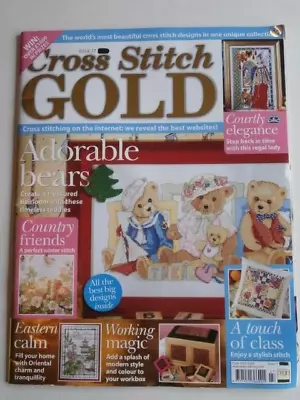 Cross Stitch Gold Magazine #27 Teddy Oriental Winter Jacobean Medieval Celtic • £5.99